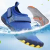 Enfants pieds nus aqua chaussures enfants natation chaussons Sneakers for Boy Girl Beach Randonnée Chaussures Randonnée à eau rapide Bain de bain d'eau Y0714