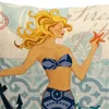 Mermaid Classic Home Pillow Cover Car Cushion 4912 Q2