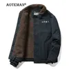 Männer Winterjacken Warme Parkas Männliche Mäntel Fleece Outwears Männer Kleidung Windjacke Sportbekleidung Militärmode Jacke LM210 211025