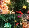 Fournitures de fête Ornement de Noël Mini Duty S Crochets en forme de cuisine Cuillère Pan Pot Ustensiles Cintres Fermoir sur la porte du placard Porte-vêtements Outil SN2393