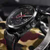 Benyar Brand Fashion Casual horloges Men039S 3ATM Waterdichte kwarts Hacht mannen Date Clock Man Leather Army Militaire polshorloge WR2749393