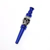 77MM Color Skull Pipe Outdoor Portable Metal Cigarette Holder Smoking Accessories Creative Gift