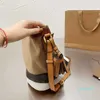 CLASSIC FLOWER top coton chanvre sac seau femmes toile bandoulière fourre-tout sac à main classique vérifier épaule paquet avec cuir de vachette