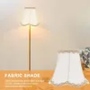 Lampa täcker nyanser 1pc bordsskiva vägg hängande golv skugga tyg lampskärmstillbehör