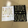 6 Maten Bachelorette Party Bruid Bruid Squad T-shirt Bruids Douche Bruid om Single Hen Party Wedding Decorations Levert 210408