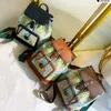 2022New high-quality backpack designer design flowers + animal fashion backpack size 26cm * 30cm