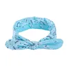 Elastic Fashion Women Girls Summer Bohemian Hair Bands Print Headbands Vintage Cross Turban Bandage Bandanas Headband Accessories