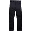 Pantalon de Ski d'extérieur Double couche, imperméable, coupe-vent, résistant à l'usure, Snowboard, adapté aux hommes et aux femmes