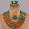 blue costume jewelry set