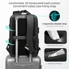 Fenruien Fashion Multifunction Hard Shell Series Backpack Men Anti Theft Waterproof Laptop Business Travel 211215