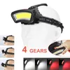 Rechargeable Red White Light Camping Head Fishing Headlight Hunting 18650 Lamp Torch Powerful Flashlig Headlamps2496654