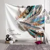 Tapestries slaapzaal achtergrond doek in opknoping tapestry decoratie slaapkamer wall room wind layout bed