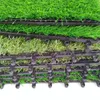 Newcan يكون تقسم العشب الاصطناعي 30 سنتيمتر * 30 سنتيمتر صديقة للبيئة البلاستيك المحمولة المنزل حديقة الديكور الأخضر السجاد العشب EWE5161