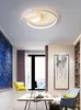 Ceiling Lights Modern Chandelier Lighting For Bedroom Kitchen Living Room Restaurant Foyer White Round Design Led Hanging Lamp Wrought