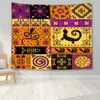 Tapiz étnico poliéster bohemio cuelga de pared decoración manta estilo africano yoga tapicería tapicería Mandala tejido de pared 210609