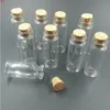 Bottiglie di profumi in vetro da 15 ml Piccoli mestieri con tappi di sughero 50 pezzi 22 * 65 * 12,5 mm 15 mlbuona quantità