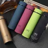 Thermos الفولاذ المقاوم للصدأ قوارير فراغ السفر Thermocup للسيارات شاي infuser زجاجة 500 مل ml كأس معزول 210423