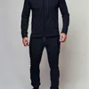 Hirigin bitar Autumn Running Tracksuit Men Sweatshirt Sports Set Gym Clothes Training Sport Wear T