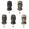 Multicam CP Camouflage Tight Balaclava Tactical Hunting Outdoor Military Motorcycle Ski Rowerowa Pełna twarz Do maski Czapki Maski