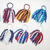 Meisje 5quot Korker paardenstaarthouders Korkers krullende linten Streamers Corker haar bobbels strikken FlowerEelastic School Boosters Headw4503402