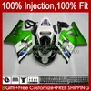 Suzuki GSXR-750 GSXR 750cc 600cc 750 600 CC 2004 2005 43NO.108 GSXR600 GSXR750 K4 04 05 GSXR-600 GSX-R750 2004-2005 OEM 페어링 키트 녹색 금속