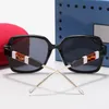 1 шт., модные солнцезащитные очки, дизайнерские солнцезащитные очки для мужчин и женщин, цветная металлическая оправа, 5 лент, Case268k