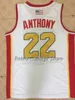 #22 Carmelo Anthony Dolphins McDonald All American High Quality Basketball Jersey broderi Sömda personlig anpassning Alla storlekar och namn