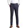 Plus -storlek Mens Plaid Suits Pants Man Work Business Casual England Style byxor Male Lose Slim Wedding Pants337E