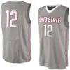 NIKIVIP 2019 Custom Made #12 Ohio State Buckeyes College Man Women Youth Basketball Jerseys Size S-5XL valfritt namnnummer