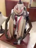Dames mode designer sjaal voor vrouwen heren dikke kasjmier sjaals warme winter lange hoogwaardige sjaals eenvoudige retro-stijl tippet 180 * 70cm zonder vak FAS9