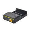 本物のnitecore i4 intellichargerユニバーサル充電器1500mah最大出力e icig充電器18650 18350 26650 10440 14500バッテリー5601162