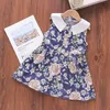 Girl's Dresses Toddler Summer Clothes Arrival Little Girls Clothing Fashion Cotton Elegant Pastoral Style Floral Dress For Girl Costume