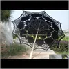 Parasole Handmade Craft Bridal Koronki Parasol Ślub Parasol Prographic Rekwizyty Black White Beige Wen6854 HYB2R Y65LI