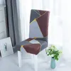Vanlig matstol täcke spandex elastisk stol slipcover case stretch säte för bröllopshotell bankett vardagsrum 523 s2