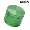 Aluminum alloy diameter 63mm grinder latest tire card printing deduction four layer smoke grinders