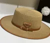 Diseñador para mujer para hombre Sombreros de cubo Sombreros ajustados Sombrero de paja plano para el sol Gorro de béisbol Gorra de pescador Gorras de pesca al aire libre Gorros Fedora