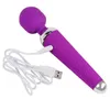 2021New 10 Geschwindigkeiten Vibrator Sexspielzeug für Frauen Zauberstab Massagegerät Clitoris Stimulator Spielzeug für ErwachseneVibrierende Dildo für Frauenfaktorie direkt