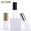 50 Pcs/Lot 10ml Perfume Spray Bottle Reusable Empty Cosmetic Container Travel Pull Tube Empty Bottle