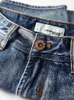 KUEGOU мужские джинсовые шорты джинсы 100% хлопок летняя мода мыть старое отверстие прямые мужские штаны KK-2991 210714
