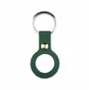 Étuis de protection souples en silicone TPU pour étiquettes Air Tag Airtag Anti-perdu Device Finder Keychain Tracker Protect Cover avec boucle résistant aux rayures