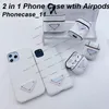 Promozione Stilista Custodie per telefoni con custodia Airpods Set per iPhone 13 12 11 Pro Max 11Pro XR X XSMAX 7P 8P Samsung S21 ultra 5672275