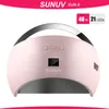 SUNUV Nageltrocknerlampe UV-LED Nageltrockner 54W/48W/36W Eismaniküre Nageltrocknungslampe für Gellack