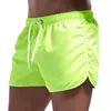 Merk 2022 heren shorts thuisbroek glad strand slank 14colors m-2xl zomervakantie sport