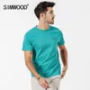 Dorywczo Koszulki Mężczyźni List Drukowane Mody Topy Mężczyzna Slim Fit Plus Rozmiar Marka Odzież Letni Camisetas 190074 210716