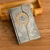 Notizblöcke Einschreiben 2021 1 Stück Mysteriöse Retro-Magnetschnalle Magisches Notizbuch Tagebuch Europäischer Notizblock Seite 192, Größe 11,1 * 19,2 cm 4985 Q2