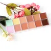 MAQUILLAJE PROFESIONAL Paleta de correctores correctores de 12 colores, Paleta de contorno para esculpir el rostro, Crema de base de 12 colores Vegana Cruelty Free