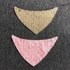 Brand Letters Embroidery Pet Saliva Towels Dog Apparel Luxury Pet Bandanas 3 Colors Personality Charm Teddy Bulldog Triangle Scarf