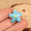 Kolorowe Cloisonne Emalia Star Charms DIY Biżuteria Dokonywanie Wisiorek Kolczyki Naszyjnik Bransoletka Keychain Miedź Akcesoria 10 sztuk