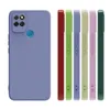 Kare Sıvı Silikon TPU Yumuşak Kılıfları Kapak Kapak Için Huawei P30 Lite Mate 30 Pro 100 adet / grup