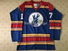 #17 Simon Nolet 1 Denis Herron 9 Wilf Paiement Kansas City Scouts Ice Hockey Jersey White Throwback Estitched Tritched أي رقم